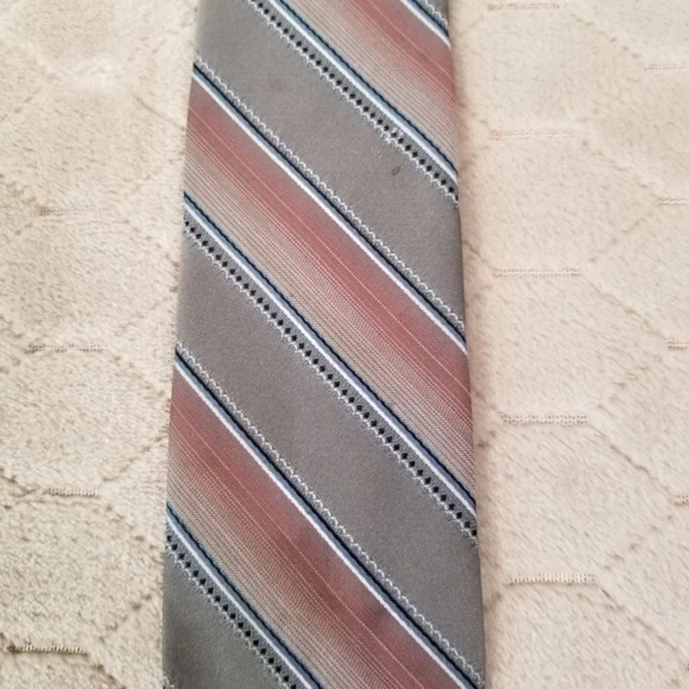 Vintage Via Re Men's Necktie Striped Multicolor 3